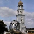 Clock Tower:<BR />Queen Victoria Memorial clock tower in Georgetown