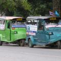 Ayutthaya Tuk Tuks:<BR />Way cooler than the Bangkok variants, although forward visibility could be better on these examples